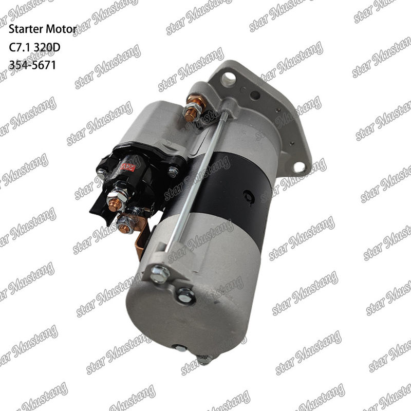 ইঞ্জিন স্টার্টার মোটর C7.1 320D 24V 10T 7.5KW 354-5671 Caterpillar ইঞ্জিনের জন্য খুচরা যন্ত্রাংশ