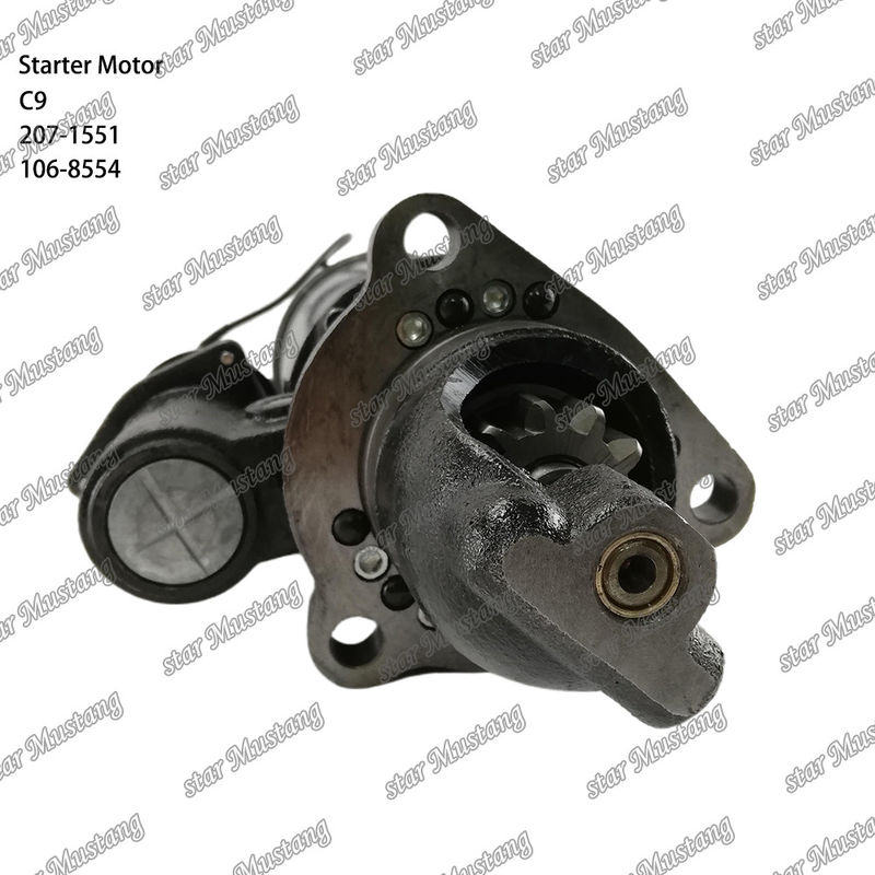 মোটর স্টার্টার মোটর C9 11T 207-1551 106-8554 Caterpillar ইঞ্জিনের জন্য খুচরা যন্ত্রাংশ