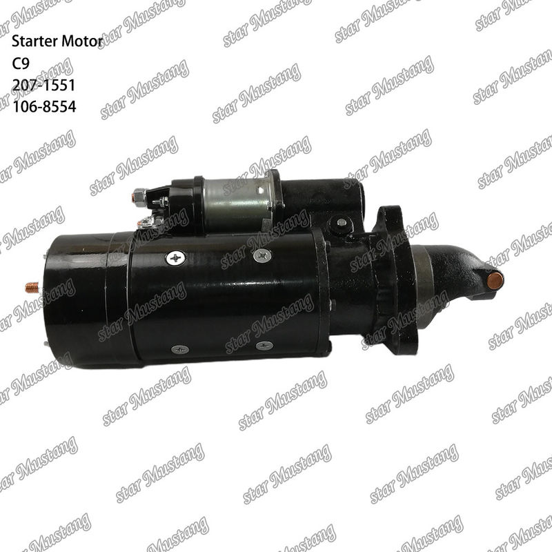 মোটর স্টার্টার মোটর C9 11T 207-1551 106-8554 Caterpillar ইঞ্জিনের জন্য খুচরা যন্ত্রাংশ