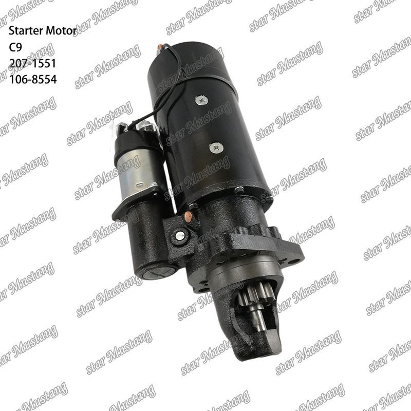 মোটর স্টার্টার মোটর C9 11T 207-1551 106-8554 Caterpillar ইঞ্জিনের জন্য খুচরা যন্ত্রাংশ