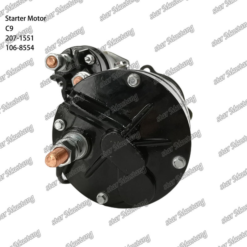 মোটর স্টার্টার মোটর C9 11T 207-1551 106-8554 Caterpillar ইঞ্জিনের জন্য খুচরা যন্ত্রাংশ