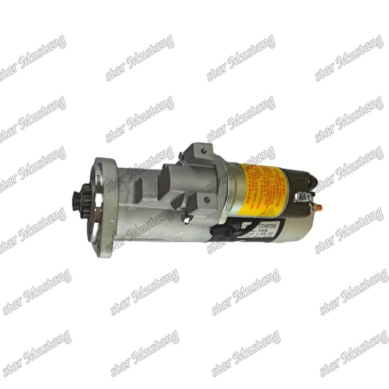 ইঞ্জিন স্টার্টার মোটর S4E S6K E312D 24V 10T 5.5KW 272-4774 125-2988 34766-20901 M003T5 Caterpillar ইঞ্জিনের খুচরা যন্ত্রাংশের জন্য