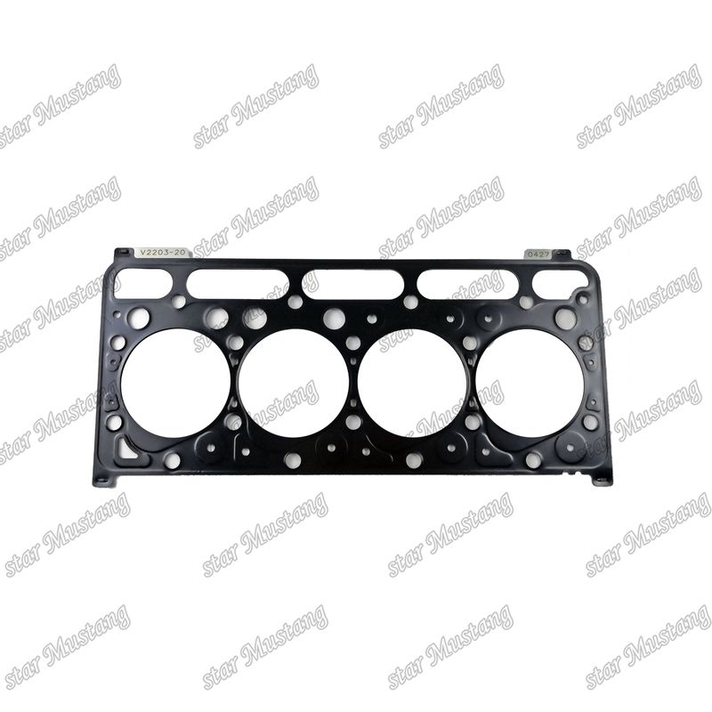 V2203 V2403 সিলিন্ডার হেড গ্যাসকেট ধাতু 1.20mm ((20) নতুন1G790-03312 কুবোটা ইঞ্জিনের জন্য উপযুক্ত