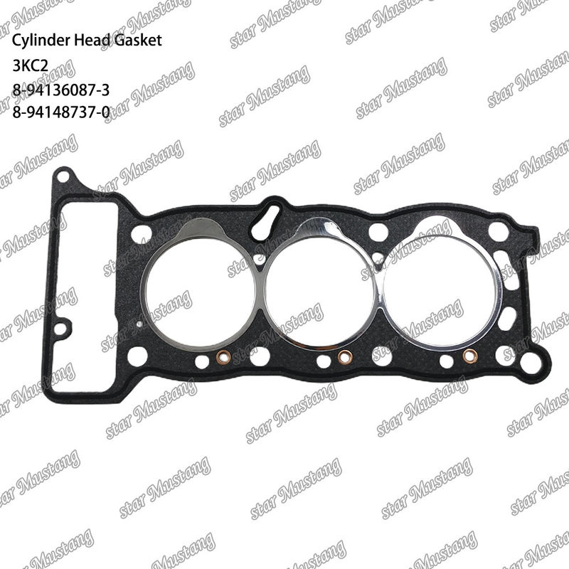 সিলিন্ডার গ্যাসকেট 3KC2 8-94136087-3 8-94148737-0 ISUZU ইঞ্জিনের জন্য খুচরা যন্ত্রাংশ