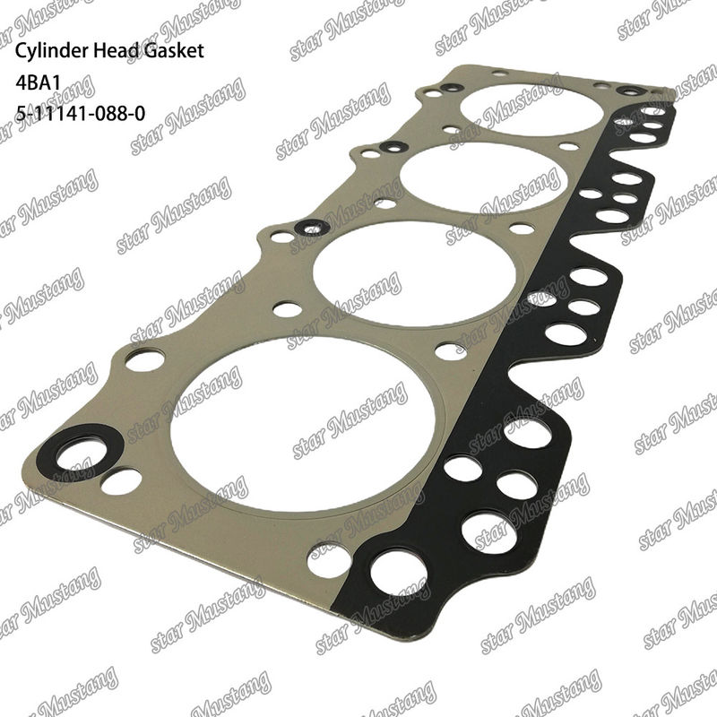 সিলিন্ডার হেড গ্যাসকেট 4BA1 ধাতু 5-11141-088-0 ISUZU ইঞ্জিনের জন্য খুচরা যন্ত্রাংশ
