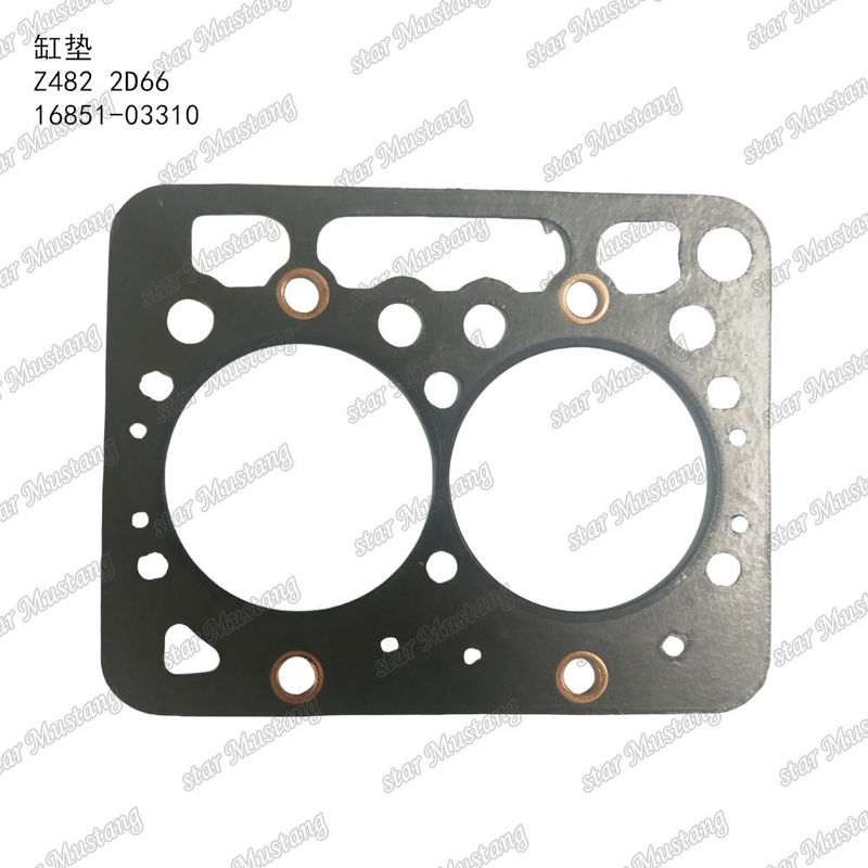 Z482 2D66 সিলিন্ডার হেড গ্যাসেট অ্যাসবেস্টস ওল্ড টাইপ 16851-03310 কুবোটা ইঞ্জিনের জন্য উপযুক্ত