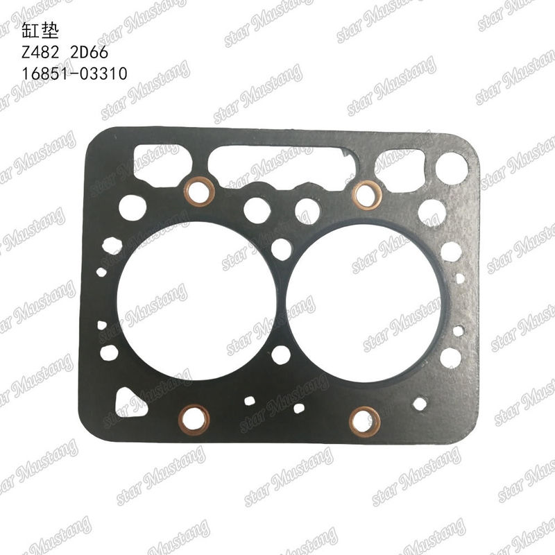 Z482 2D66 সিলিন্ডার হেড গ্যাসেট অ্যাসবেস্টস ওল্ড টাইপ 16851-03310 কুবোটা ইঞ্জিনের জন্য উপযুক্ত