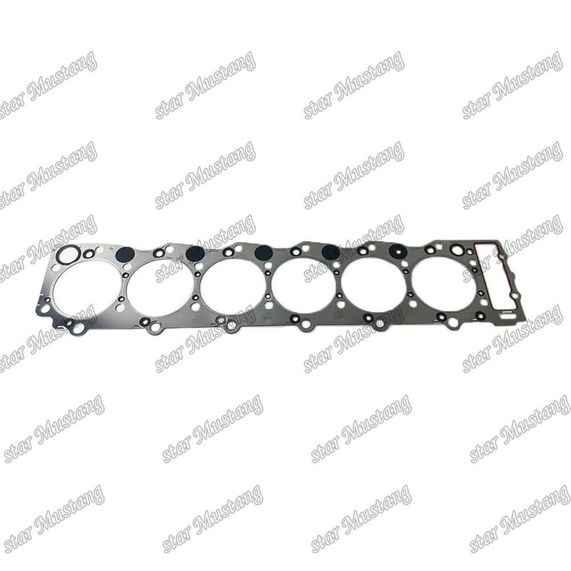 সিলিন্ডার হেড গ্যাসকেট 6HH1 ধাতু 6207-21-2110 ISUZU ইঞ্জিনের জন্য খুচরা যন্ত্রাংশ