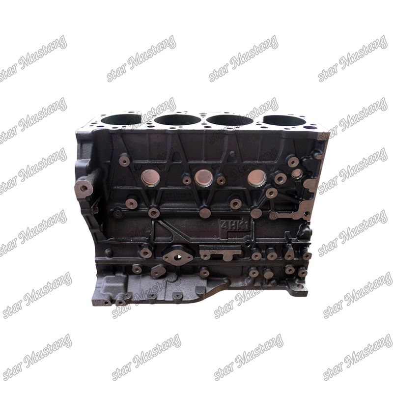 সিলিন্ডার ব্লক 4HK1 8-98046721-0 8-98005443-1 ISUZU ইঞ্জিনের খুচরা যন্ত্রাংশের জন্য