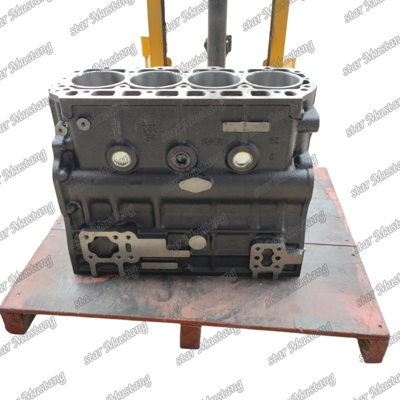 সিলিন্ডার ব্লক 4TNE94 ডাবল ওয়াটার চ্যানেল YANMAR ইঞ্জিনের খুচরা যন্ত্রাংশের জন্য খননকারীর জন্য
