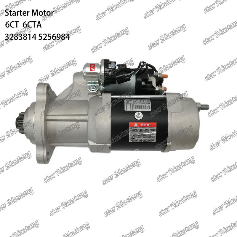 6CT 6CTA ইঞ্জিন স্টার্টার মোটর 24V 12T 3283814 3415537 5256984 CUMMINS ইঞ্জিনের খুচরা যন্ত্রাংশের জন্য