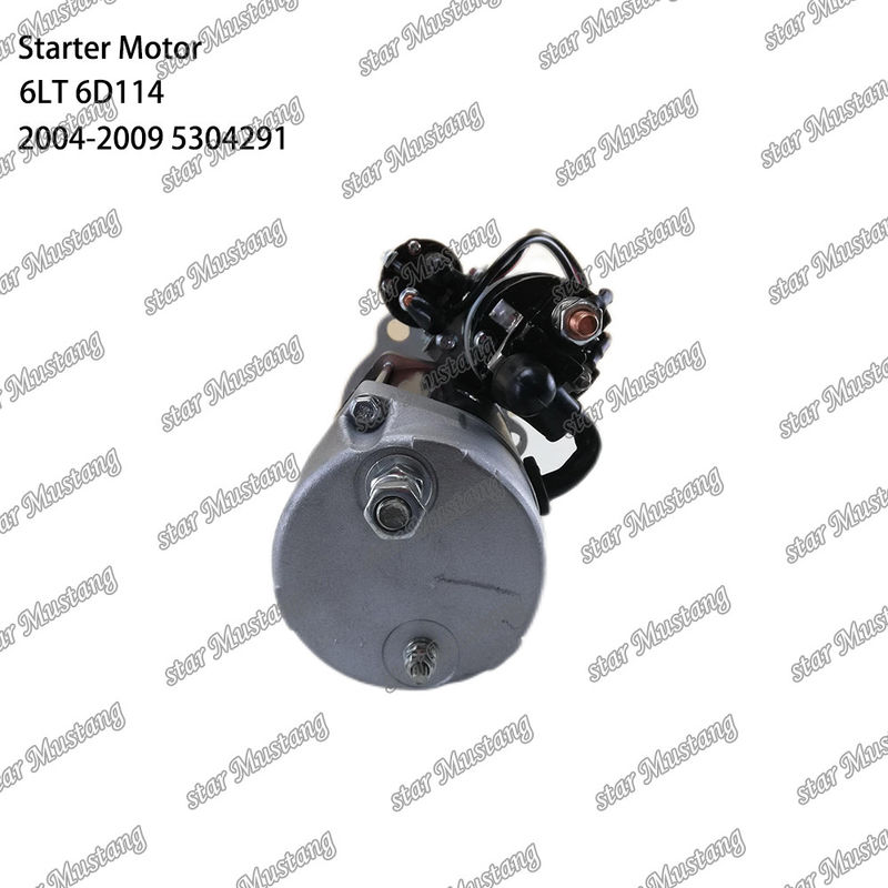 6LT 6D114 PC300-8 ইঞ্জিন স্টার্টার মোটর 24V 12T 8.5KW 2004-2009 02T911023 5256984 5304291 CUMMINS ইঞ্জিন খুচরা যন্ত্রাংশের জন্য