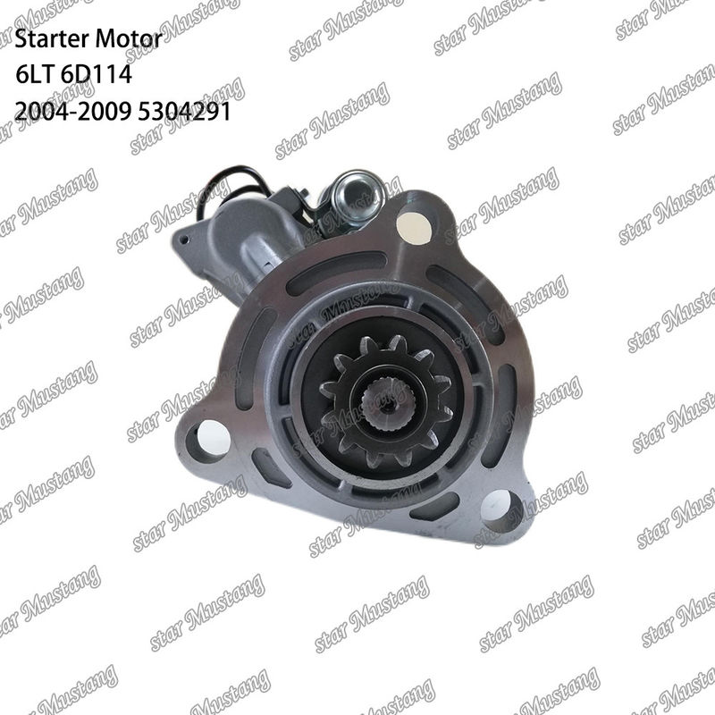 6LT 6D114 PC300-8 ইঞ্জিন স্টার্টার মোটর 24V 12T 8.5KW 2004-2009 02T911023 5256984 5304291 CUMMINS ইঞ্জিন খুচরা যন্ত্রাংশের জন্য