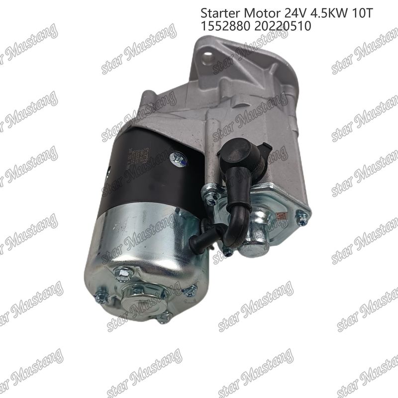 1552880 ইঞ্জিন স্টার্টার মোটর 24V 4.5KW 10T 20220510 CUMMINS ইঞ্জিন খুচরা যন্ত্রাংশের জন্য