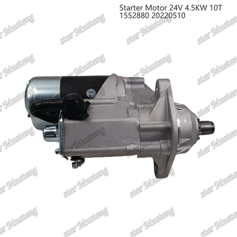 1552880 ইঞ্জিন স্টার্টার মোটর 24V 4.5KW 10T 20220510 CUMMINS ইঞ্জিন খুচরা যন্ত্রাংশের জন্য