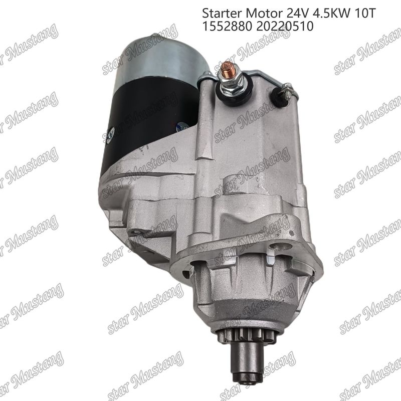 1552880 ইঞ্জিন স্টার্টার মোটর 24V 4.5KW 10T 20220510 CUMMINS ইঞ্জিন খুচরা যন্ত্রাংশের জন্য