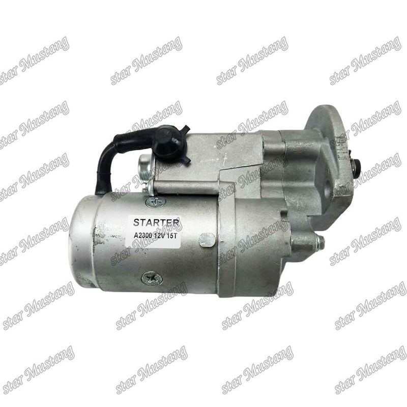 A2300 ইঞ্জিন স্টার্টার মোটর 12V 15T 4900574 CUMMINS ইঞ্জিনের খুচরা যন্ত্রাংশের জন্য