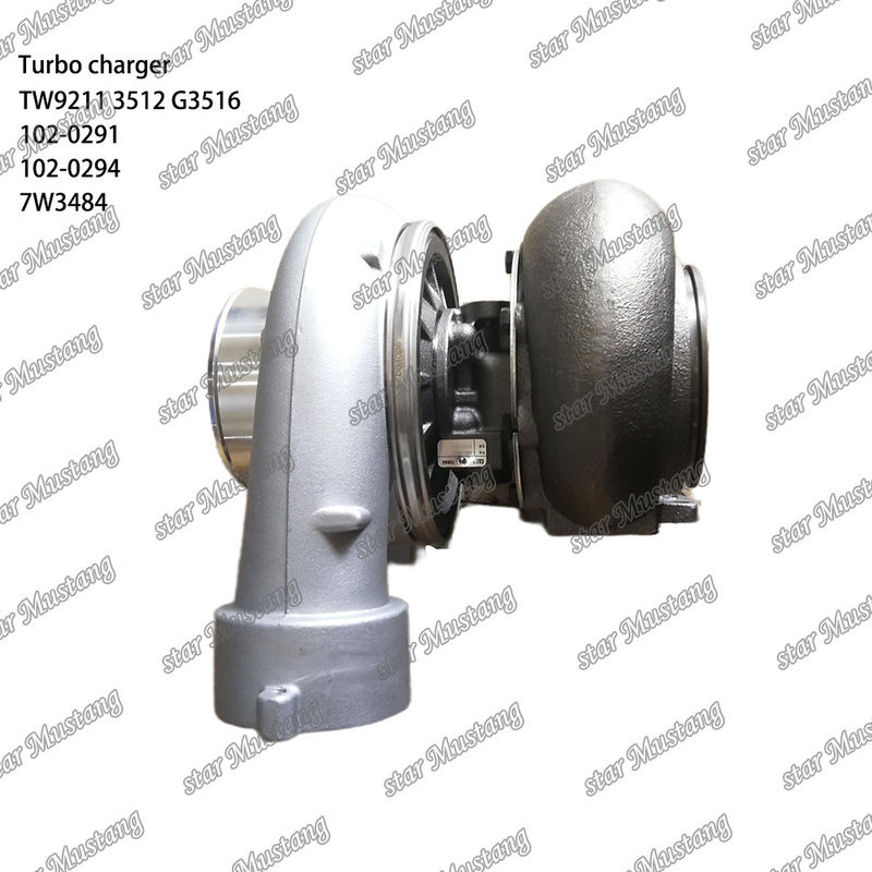 টার্বোচার্জার TW9211 3512 G3516 102-0291 102-0294 7W3484 ইন্টিগ্রেটেড স্ট্রাকচার সহ ইঞ্জিনের অংশ এবং 6 মাস