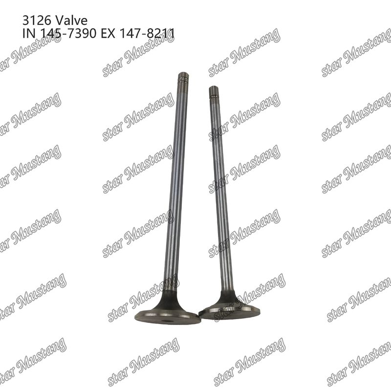 ভ্যালভ 3126 ইনলেট 145-7390 এক্সজোস্ট 147-8211 Caterpillar ইঞ্জিনের খুচরা যন্ত্রাংশের জন্য উপযুক্ত