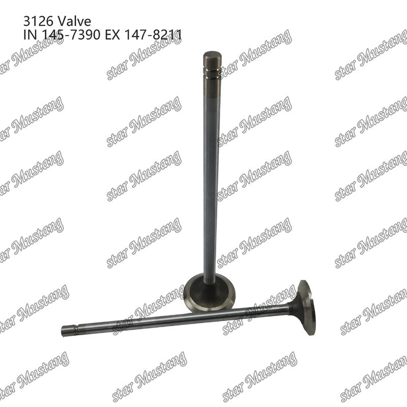ভ্যালভ 3126 ইনলেট 145-7390 এক্সজোস্ট 147-8211 Caterpillar ইঞ্জিনের খুচরা যন্ত্রাংশের জন্য উপযুক্ত