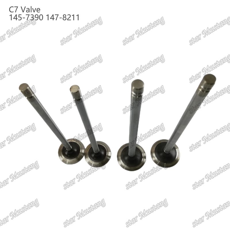 মূল ইঞ্জিন ভালভ C7 145-7390 147-8211 Caterpillar ইঞ্জিন খুচরা যন্ত্রাংশ জন্য উপযুক্ত