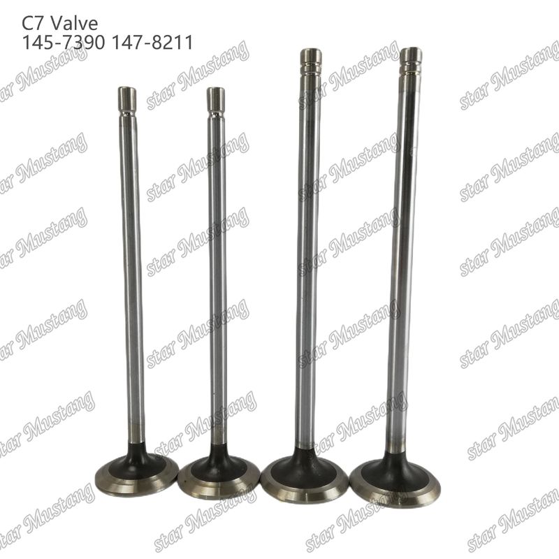 মূল ইঞ্জিন ভালভ C7 145-7390 147-8211 Caterpillar ইঞ্জিন খুচরা যন্ত্রাংশ জন্য উপযুক্ত