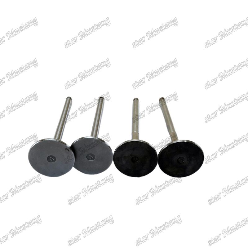 ভ্যালভ 6D170 IN 6162-43-4111 EX 6164-41-4210 Komatsu ইঞ্জিনের খুচরা যন্ত্রাংশের জন্য উপযুক্ত