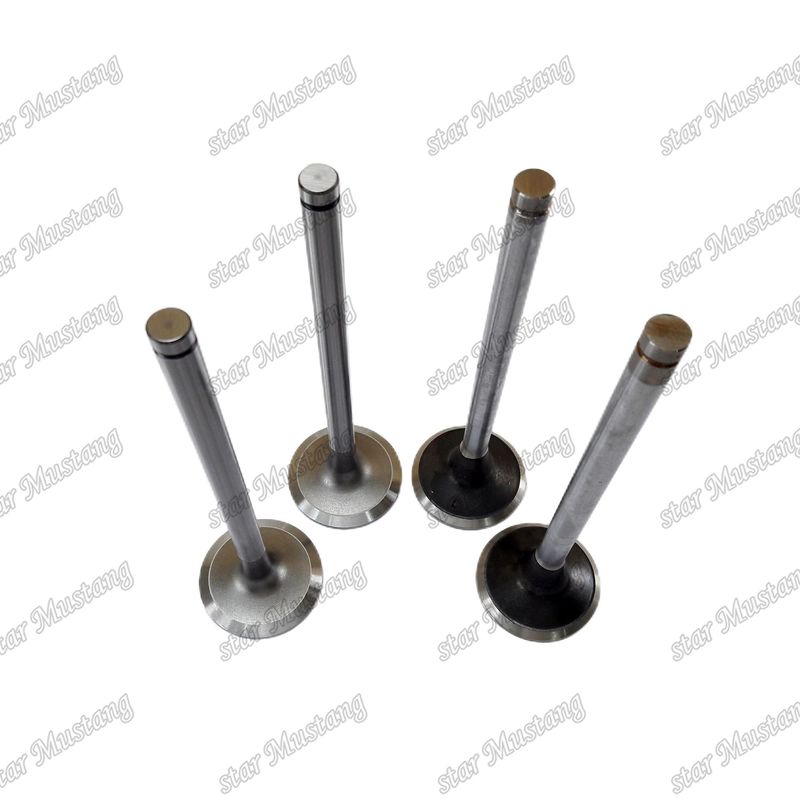 ভ্যালভ 6D170 IN 6162-43-4111 EX 6164-41-4210 Komatsu ইঞ্জিনের খুচরা যন্ত্রাংশের জন্য উপযুক্ত