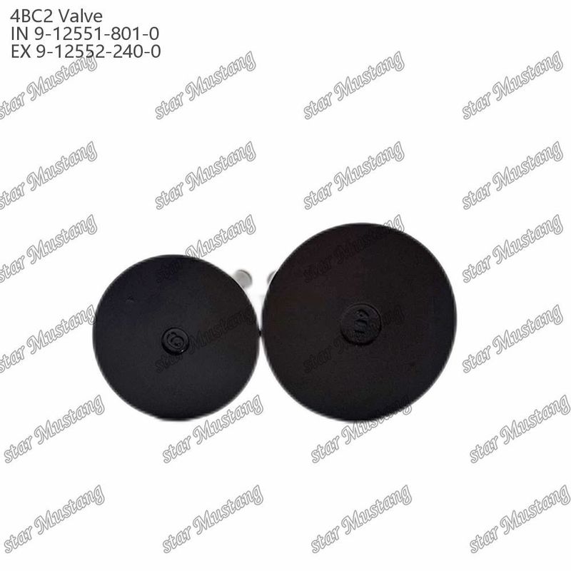 ভ্যালভ 4BC2 9-12551-801-0 9-12552-240-0 ইসুজু ইঞ্জিনের জন্য উপযুক্ত