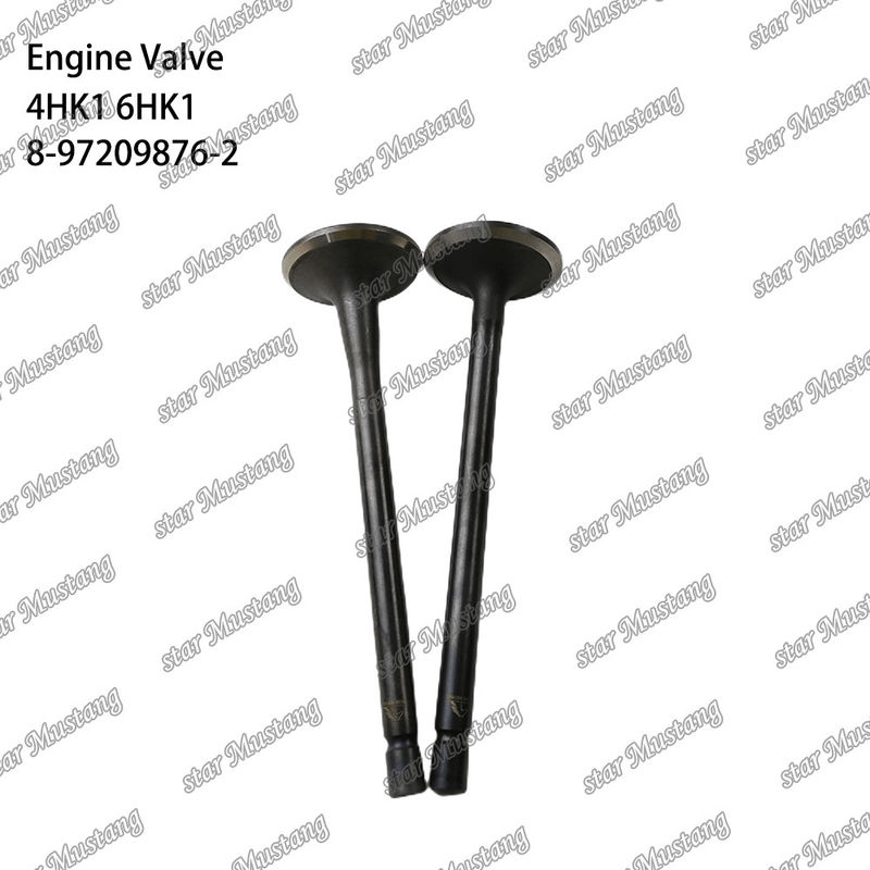 ভালভ 4HK1 6HK1 8-97209876-2 8-94395888-2 ইসুজু ইঞ্জিনের খুচরা যন্ত্রাংশের জন্য উপযুক্ত