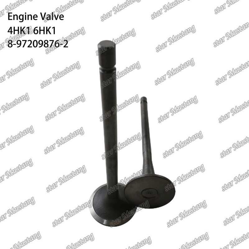 ভালভ 4HK1 6HK1 8-97209876-2 8-94395888-2 ইসুজু ইঞ্জিনের খুচরা যন্ত্রাংশের জন্য উপযুক্ত