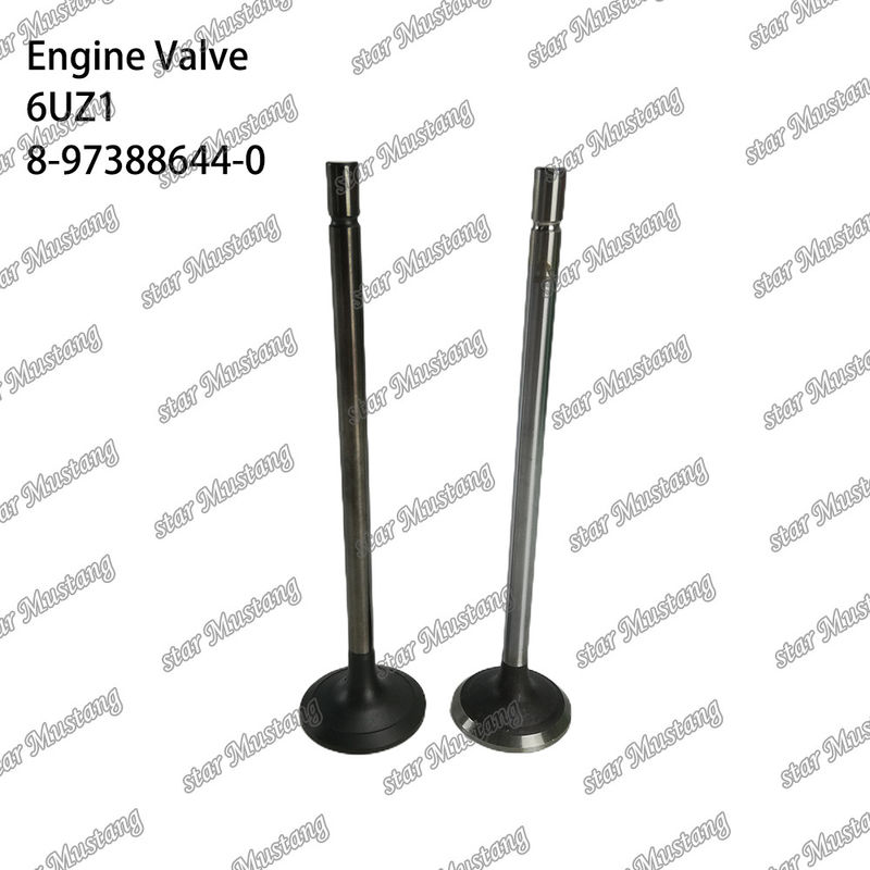 6UZ1 8-97388644-0 8-97388643-0 ভালভ ইসুজু ইঞ্জিনের খুচরা যন্ত্রাংশের জন্য উপযুক্ত
