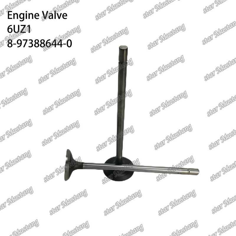 6UZ1 8-97388644-0 8-97388643-0 ভালভ ইসুজু ইঞ্জিনের খুচরা যন্ত্রাংশের জন্য উপযুক্ত