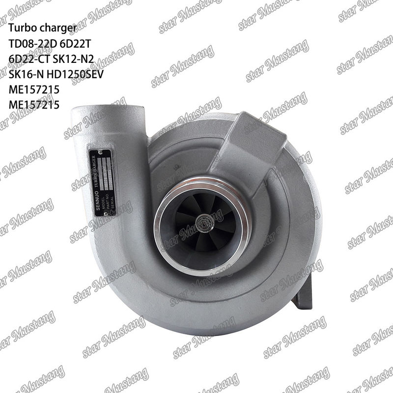 TD08-22D 6D22T 6D22-CT SK12-N2 SK16-N HD1250SEV টার্বো চার্জার ME157215 ME157215 Mitsubishi ইঞ্জিনের জন্য