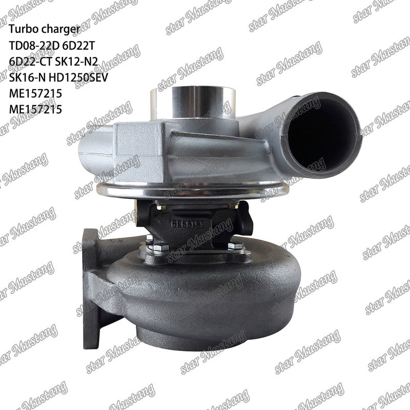 TD08-22D 6D22T 6D22-CT SK12-N2 SK16-N HD1250SEV টার্বো চার্জার ME157215 ME157215 Mitsubishi ইঞ্জিনের জন্য