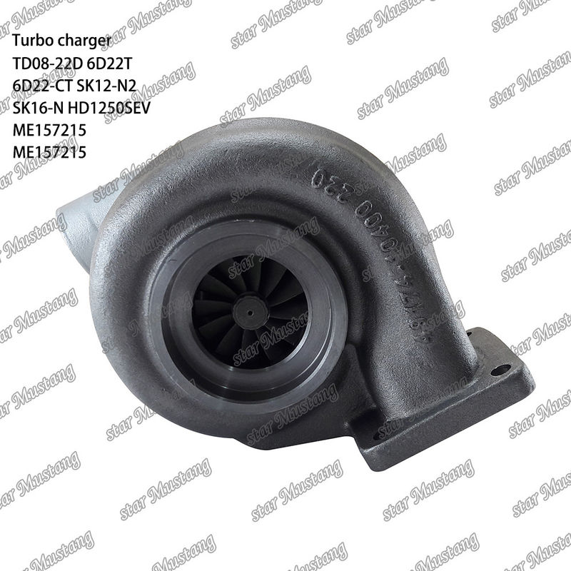 TD08-22D 6D22T 6D22-CT SK12-N2 SK16-N HD1250SEV টার্বো চার্জার ME157215 ME157215 Mitsubishi ইঞ্জিনের জন্য