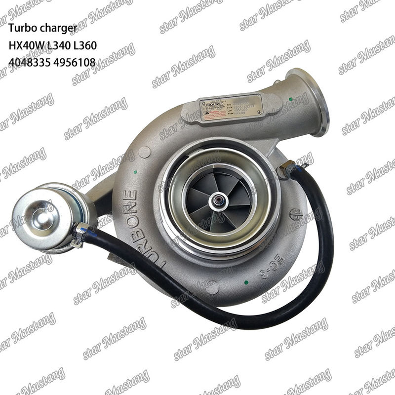 টার্বোচার্জার HX40W L340 L360 4048335 4956108 ইন্টিগ্রেটেড স্ট্রাকচার সহ ইঞ্জিনের অংশ এবং 6 মাস