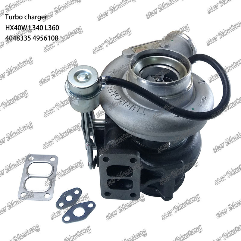 টার্বোচার্জার HX40W L340 L360 4048335 4956108 ইন্টিগ্রেটেড স্ট্রাকচার সহ ইঞ্জিনের অংশ এবং 6 মাস