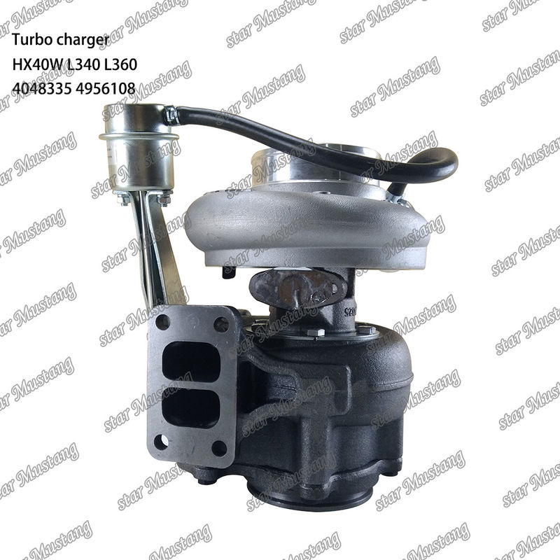 টার্বোচার্জার HX40W L340 L360 4048335 4956108 ইন্টিগ্রেটেড স্ট্রাকচার সহ ইঞ্জিনের অংশ এবং 6 মাস