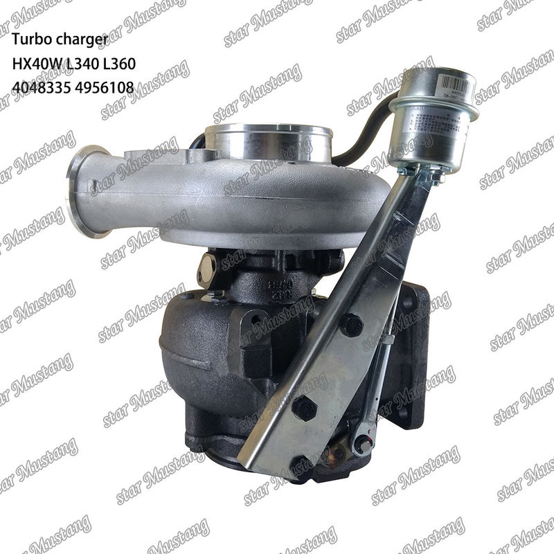 টার্বোচার্জার HX40W L340 L360 4048335 4956108 ইন্টিগ্রেটেড স্ট্রাকচার সহ ইঞ্জিনের অংশ এবং 6 মাস