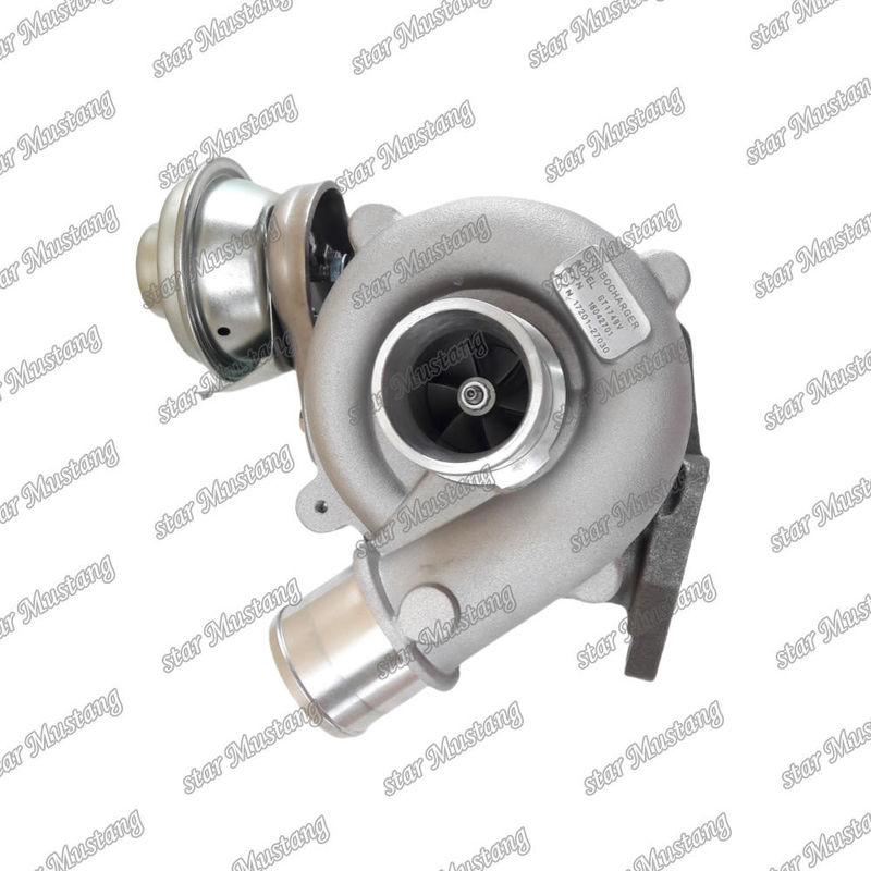 ডিজেল ইঞ্জিন টার্বোচার্জার GT1749V 1D4FF 1CD-FTV 17201-27030 ভারী দায়িত্ব যানবাহন জন্য