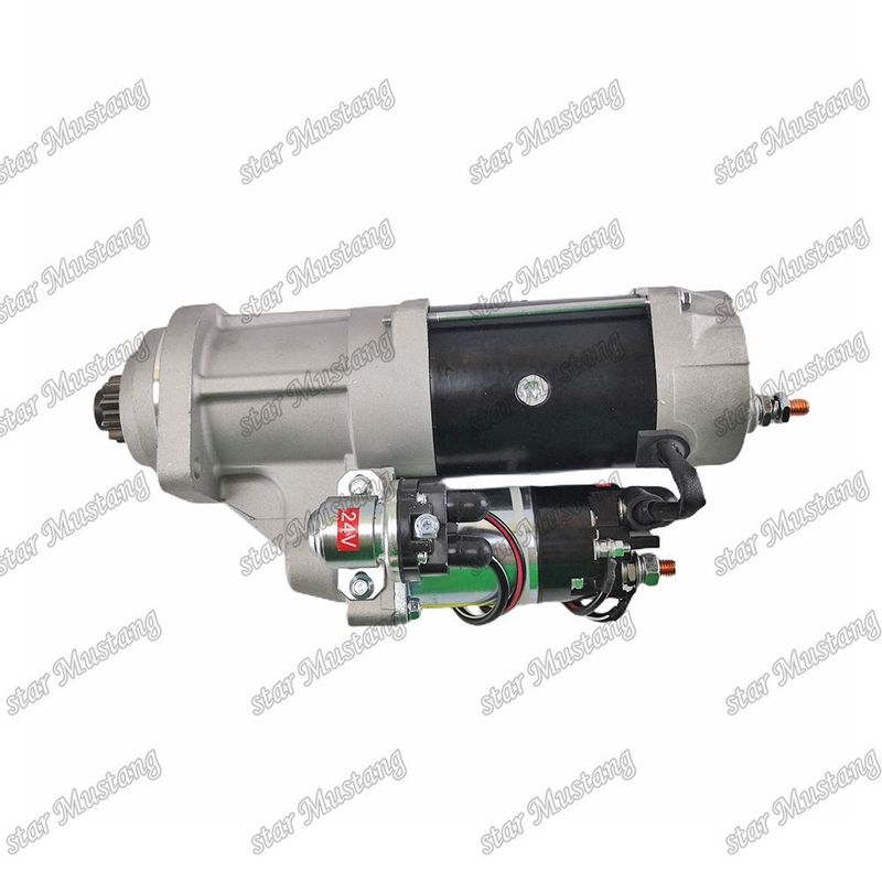 QSB6.7 R290-9 ইঞ্জিন স্টার্টার মোটর 24V 10T 7.5KW For CUMMINS ইঞ্জিন খুচরা যন্ত্রাংশ