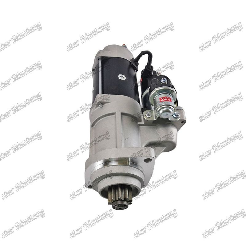 QSB6.7 R290-9 ইঞ্জিন স্টার্টার মোটর 24V 10T 7.5KW For CUMMINS ইঞ্জিন খুচরা যন্ত্রাংশ
