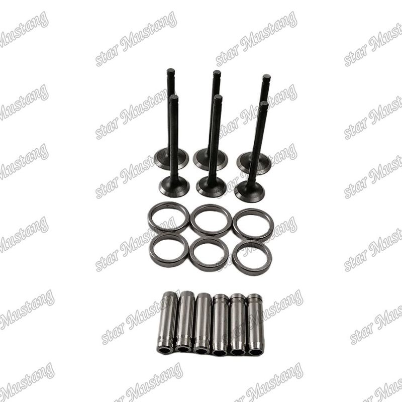 ইন্টিগ্রেটেড স্ট্রাকচার ভালভ সিট এবং গাইড 3TNV70 119515-11110 119515-11101 119515-11800 ইঞ্জিনের অংশ 6 মাস