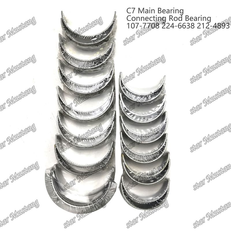 প্রধান লেয়ার এবং কন রড লেয়ার C7 107-7708 224-6638 212-4893 Caterpillar ইঞ্জিনের জন্য উপযুক্ত