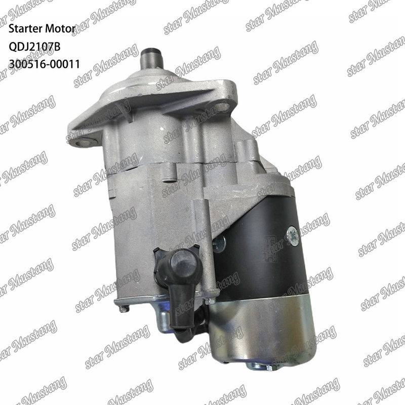 QDJ2107B ইঞ্জিন স্টার্টার মোটর 300516-00011 24V 11T 4.5KW জন্য DOOSAN DAEWOO ইঞ্জিন খুচরা যন্ত্রাংশ