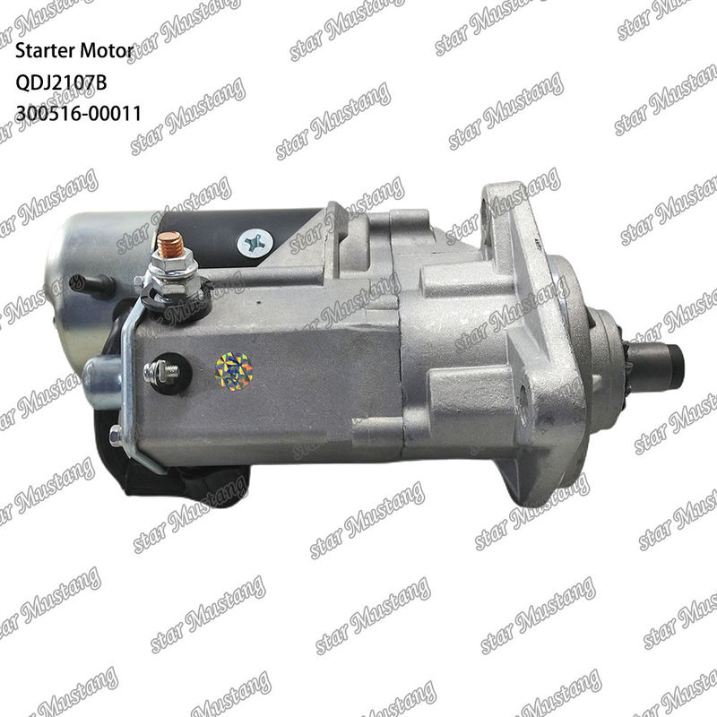 QDJ2107B ইঞ্জিন স্টার্টার মোটর 300516-00011 24V 11T 4.5KW জন্য DOOSAN DAEWOO ইঞ্জিন খুচরা যন্ত্রাংশ