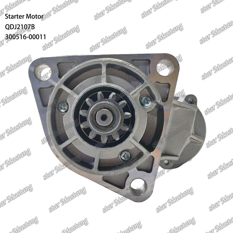 QDJ2107B ইঞ্জিন স্টার্টার মোটর 300516-00011 24V 11T 4.5KW জন্য DOOSAN DAEWOO ইঞ্জিন খুচরা যন্ত্রাংশ