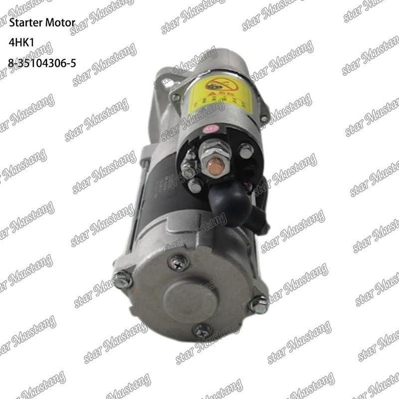 4HK1 ইঞ্জিন স্টার্টার মোটর 8-35104306-5 24V 13T 5.5KW ISUZU ইঞ্জিন খুচরা যন্ত্রাংশের জন্য