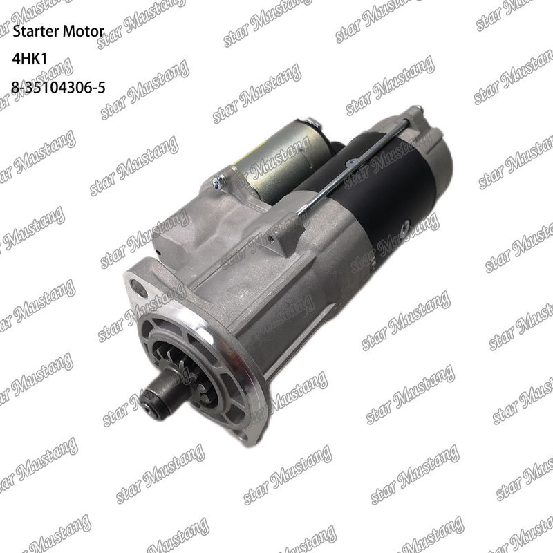 4HK1 ইঞ্জিন স্টার্টার মোটর 8-35104306-5 24V 13T 5.5KW ISUZU ইঞ্জিন খুচরা যন্ত্রাংশের জন্য
